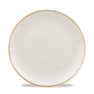 Talerz płytki coupe Stonecast Barley White, 230mm