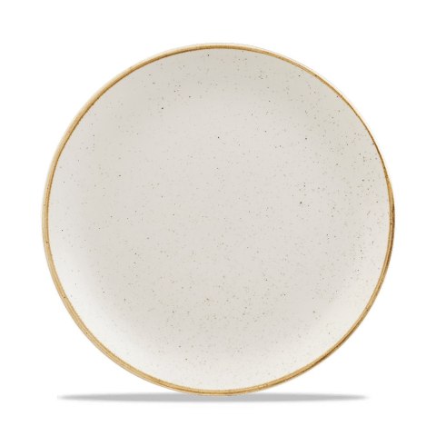 Talerz płytki coupe Stonecast Barley White, 260mm