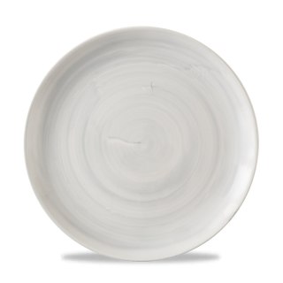 Talerz płytki coupe Stonecast Canvas Grey, 260mm
