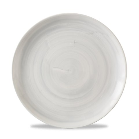 Talerz płytki coupe Stonecast Canvas Grey, 260mm
