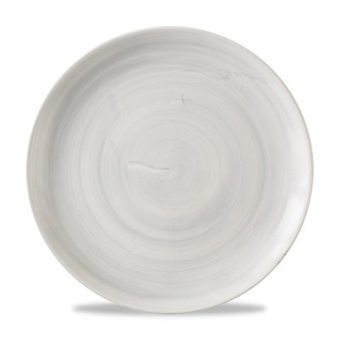 Talerz płytki coupe Stonecast Canvas Grey, 290mm