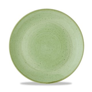 Talerz płytki coupe Stonecast Sage Green, 260mm