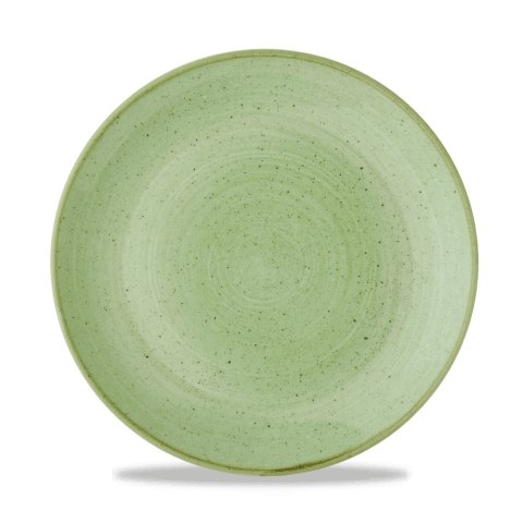 Talerz płytki coupe Stonecast Sage Green, 260mm