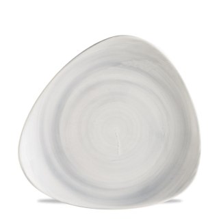 Talerz trójkątny Stonecast Canvas Grey, 230mm