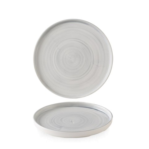 Talerz z wysokim rantem Stonecast Canvas Grey, 160mm