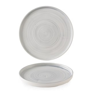 Talerz z wysokim rantem Stonecast Canvas Grey, 260mm