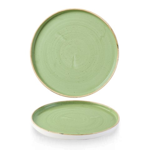 Talerz z wysokim rantem Stonecast Sage Green, 260mm