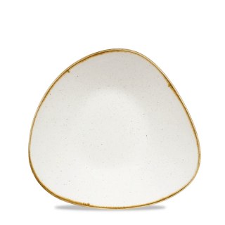 Misa płytka trójkątna Stonecast Barley White, 210x210mm, 410ml