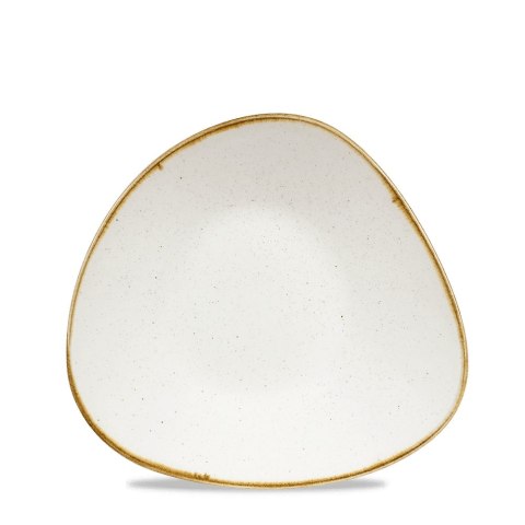Misa płytka trójkątna Stonecast Barley White, 210x210mm, 410ml