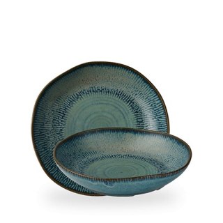 Miska głęboka naturalna Cascade Sapphire Blue, 250mm