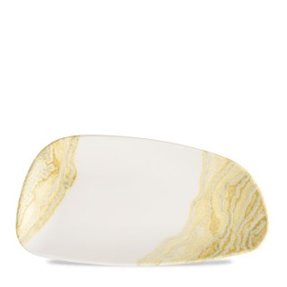 Talerz Geo szefa kuchni Tide Gold, 350x190mm
