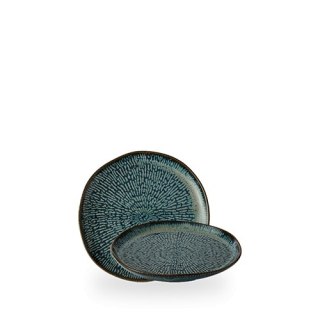 Talerz naturalny Cascade Sapphire Blue, 170mm