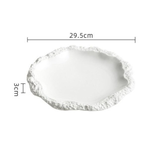 Talerz płytki Embossed Stone 295 mm