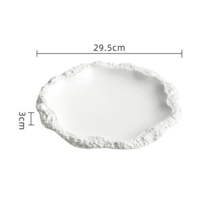 Talerz płytki Embossed Stone 295 mm