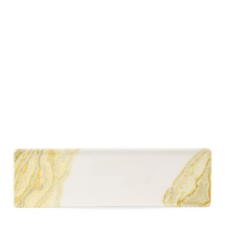 Talerz podłużny Tide Gold, 300x90mm