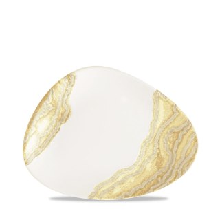 Talerz trójkątny szefa kuchni Tide Gold, 300x210mm