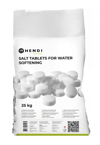 Tabletki solne do zmiękczania wody, HENDI, 25 kg