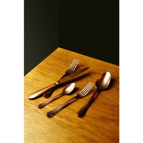 Nóż stołowy miedziany