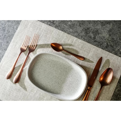 Widelec przystawkowy miedziany