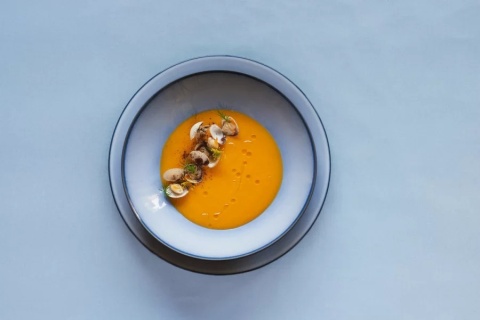 EQUINOXE Talerz głęboki niebieski REVOL