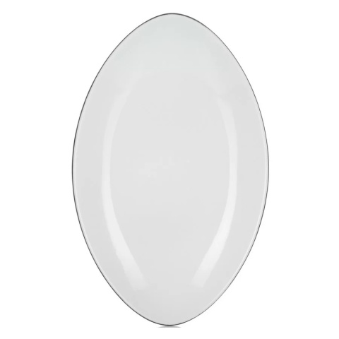 EQUINOXE Talerz owalny biały REVOL