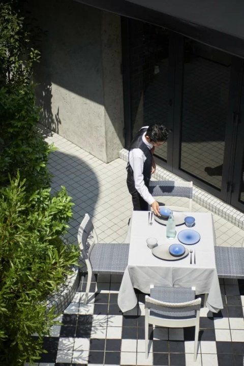 EQUINOXE Talerz płaski biały REVOL