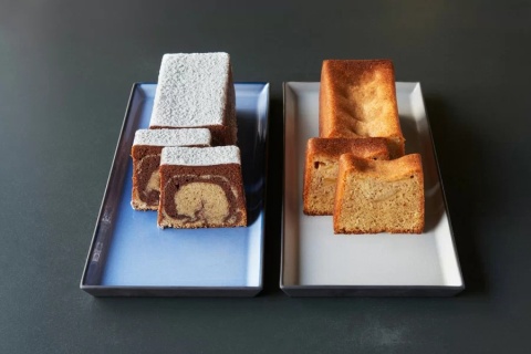 EQUINOXE Talerz prostokątny niebieski REVOL