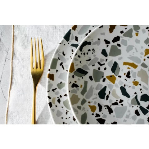 Widelec przystawkowy złoty