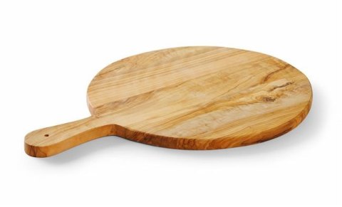 Deska do serwowania z drewna oliwnego, HENDI, o320x(H)19mm Wariant podstawowy