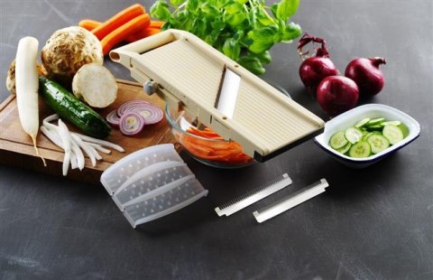 Mandolina japońska HENDI Shogun ?? , HENDI, 380x158x(H)47mm Wariant podstawowy