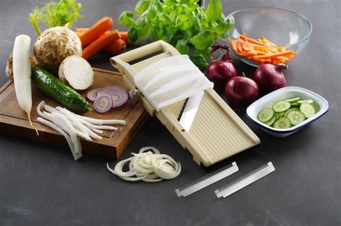 Mandolina japońska HENDI Shogun ?? , HENDI, 380x158x(H)47mm Wariant podstawowy