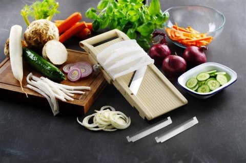 Mandolina japońska HENDI Shogun ?? , HENDI, 380x158x(H)47mm Wariant podstawowy