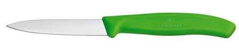Victorinox Swiss Classic Nóż do jarzyn, gładki, 8 cm, zielony Victorinox Swiss Classic Nóż do jarzyn, gładki, 8 cm, zielony