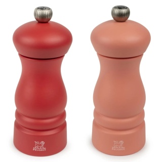 DUO CLERMONT Zestaw młynków 13cm Brick Red & Flame Red czerwony / PEUGEOT