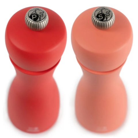 TAHITI DUO Zestaw do soli i pieprzu 15 cm Fire / PEUGEOT