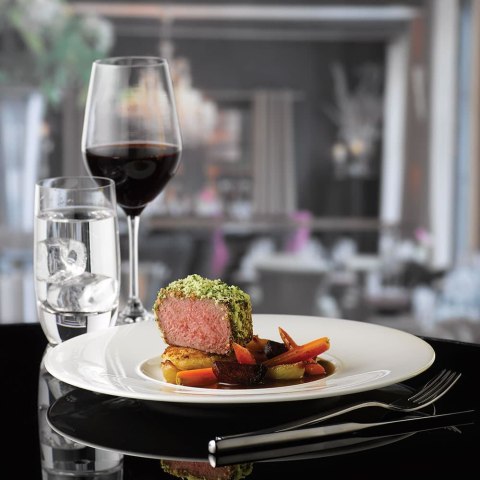 Talerz płytki okrągły z szerokim rantem Alc Ambience 280 mm 279 mm