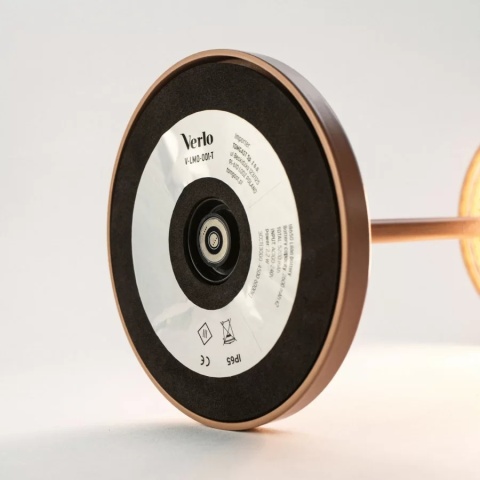 VERLO Lampa stołowa MOD 25 cm karmelowa