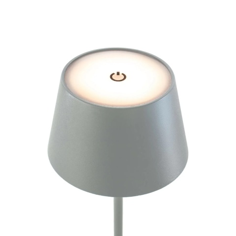 VERLO Lampa stołowa ORIS 30 cm szara