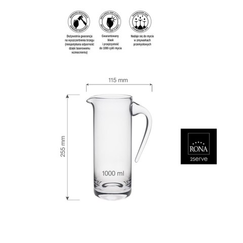 Dzbanek Toscana, 1000ml Dzbanek Toscana, 1000ml