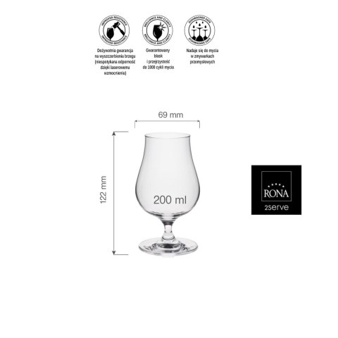 Kieliszek degustacyjny single malt whiskey, 200ml Kieliszek degustacyjny single malt whiskey, 200ml