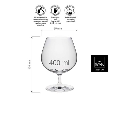 Kieliszek do brandy Edition 400 ml Kieliszek do brandy Edition 400 ml