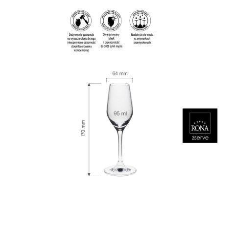 Kieliszek do likieru Ratio, 95ml Kieliszek do likieru Ratio, 95ml
