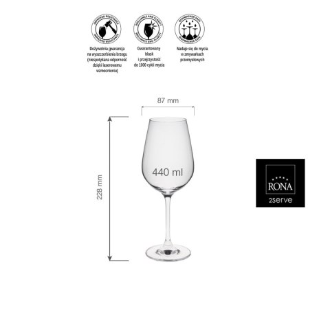 Kieliszek do wina Invitation, 440ml Kieliszek do wina Invitation, 440ml