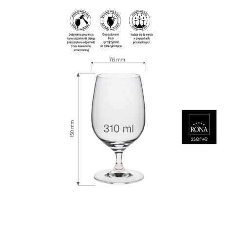 Kieliszek/pokal do wody Edition, 310ml Kieliszek/pokal do wody Edition, 310ml