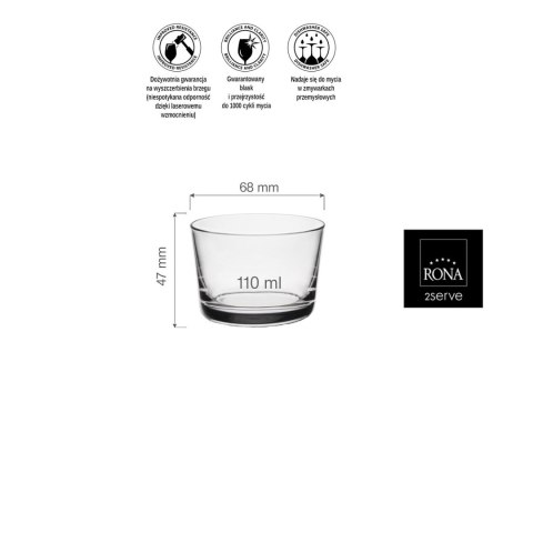 Naczynie na finger food Bodega, 110ml Naczynie na finger food Bodega, 110ml