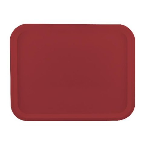 Taca z tworzywa 455x355mm wiśniowa Taca z tworzywa 455x355mm wiśniowa