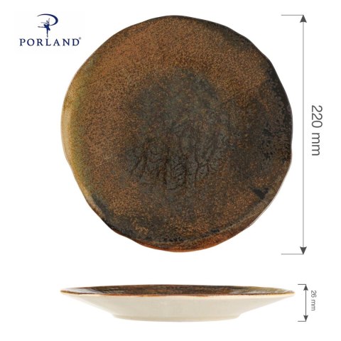 Talerz płytki Genesis, 220 mm Talerz płytki Genesis, 220 mm