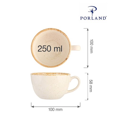 Filiżanka elegancka Sand 250 ml Filiżanka elegancka Sand 250 ml