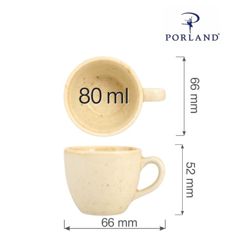 Filiżanka elegancka do espresso Sun 80 ml Filiżanka elegancka do espresso Sun 80 ml
