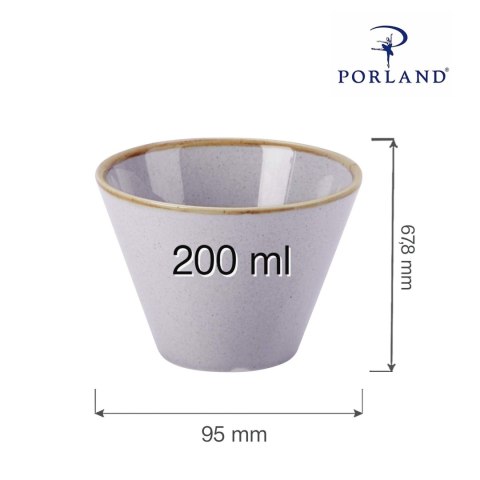 Miska stożkowa Ashen 200 ml Miska stożkowa Ashen 200 ml
